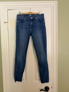 Classic High-Rise Dark Blue Women’s Jeans